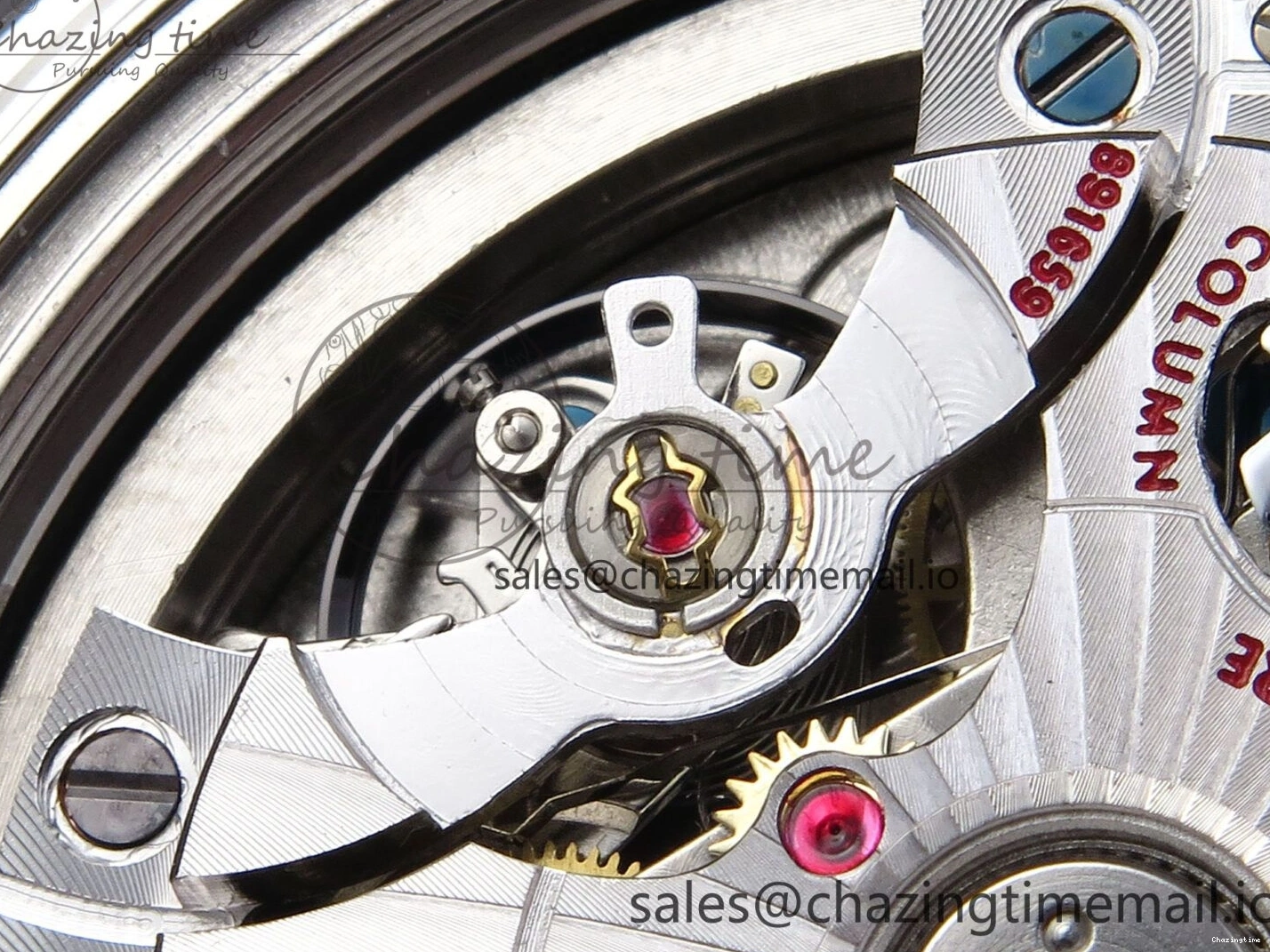 0507 Seamaster 300m Chrono SS YG OMF 1:1 Best Edition Blue Dial on SS YG Bracelet A Popular 7685